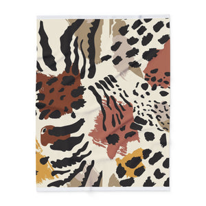 Wild Safari Arctic Fleece Blanket