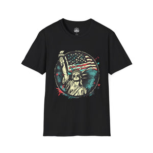 Vintage Statue of Liberty T-Shirt-Unisex