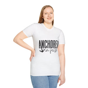Anchored In Faith Unisex T-Shirt