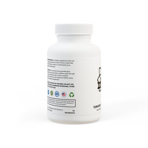 Turmeric with BioPerine® (Black Pepper Fruit Extract) Supplement (60 Capsules)