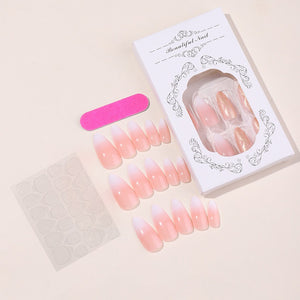 Almond Shaped Gradient Nails