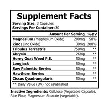 Magnesium Zinc Supplement (90 Capsules)