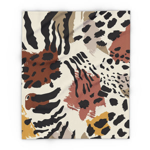 Wild Safari Arctic Fleece Blanket