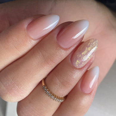 Almond Shaped Gradient Nails