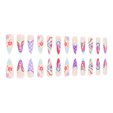 Multi-color Funky Nails