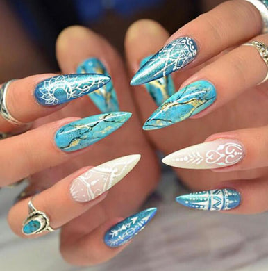 White Nail Tips