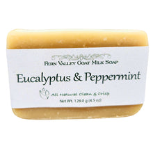 Handmade Goat Milk Soap | All Natural Eucalyptus & Peppermint Soap