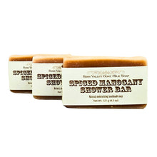 Handmade Goat Milk Soap | Shower Bar | Spiced Mahogany